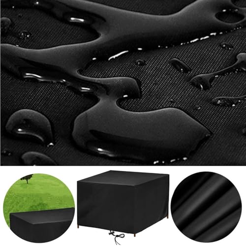 Housses Salon de Jardin RNCPTO 140x70 Couverture Table Exterieur Impermeable Anti-UV
