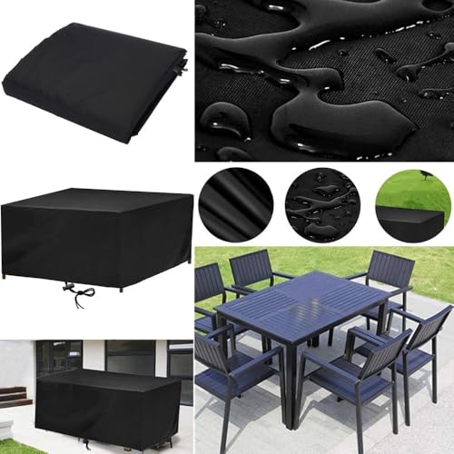 Housses Salon de Jardin RNCPTO 140x70 Couverture Table Exterieur Impermeable Anti-UV